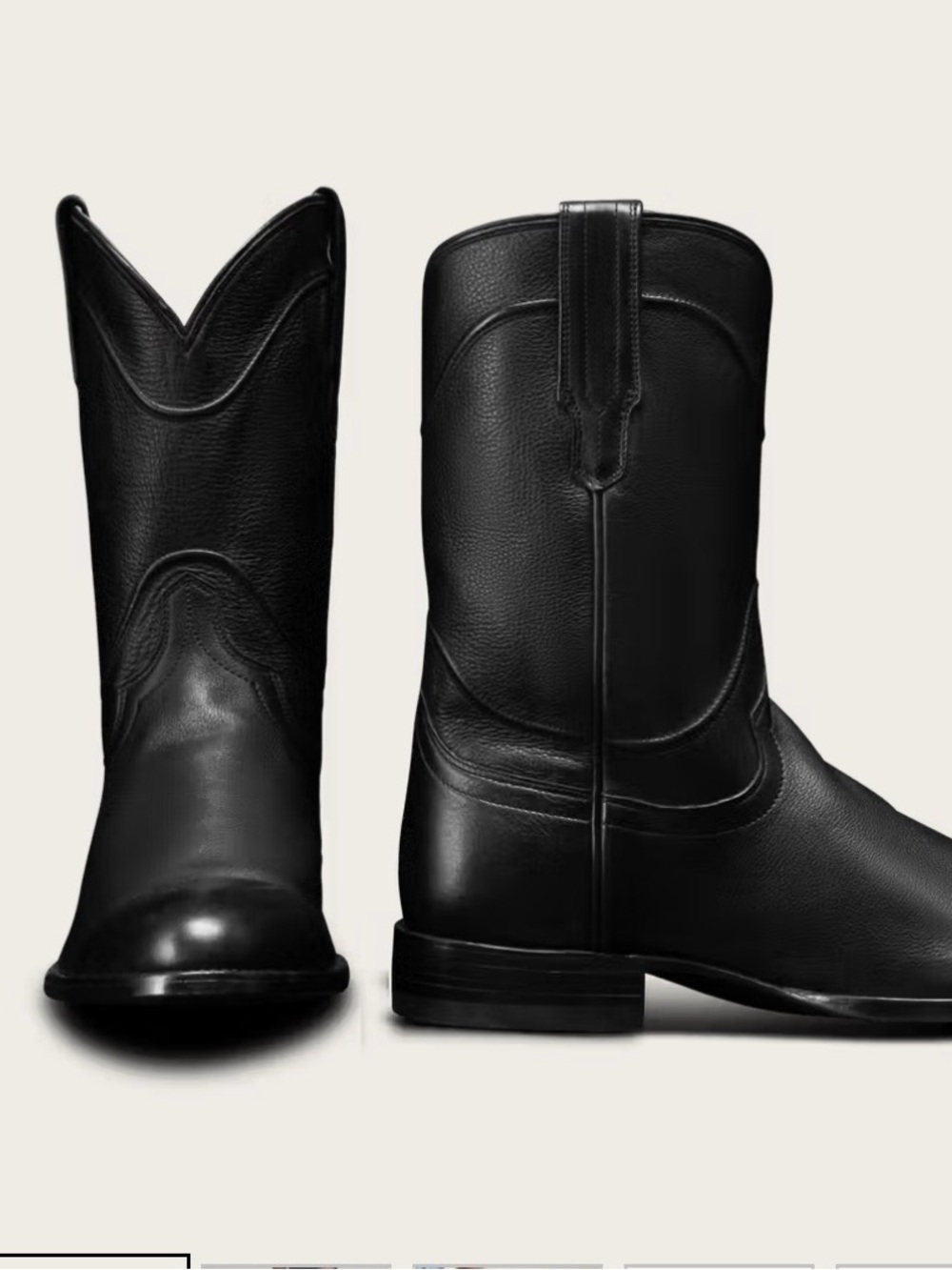 Tecovas Men’s Black Earl Ropers